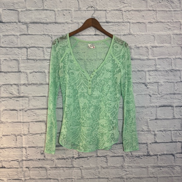 Free People Tops - Free People Intimately Long Sleeve